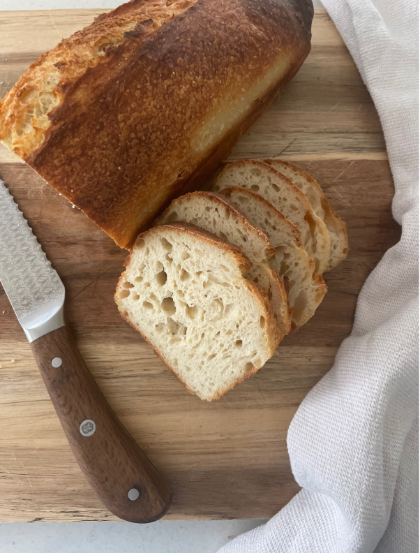 The Best Soft Sourdough Sandwich Loaf (No-Knead, 5 Ingredients!)