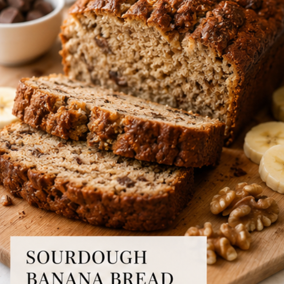 Sourdough Banana Bread