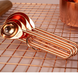 Copper Measuring Spoon Set- set of 4